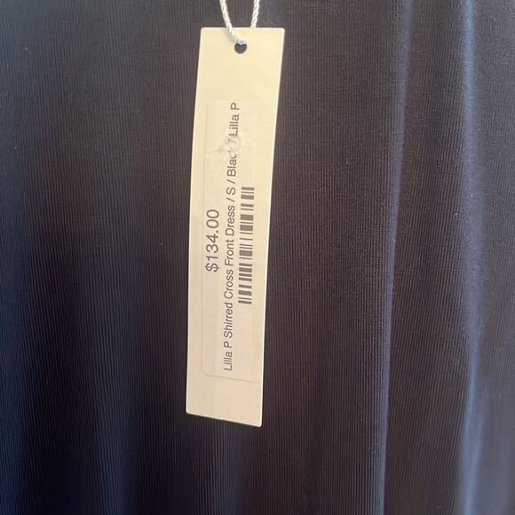 Lilla P Shirred Cross Front Dress - Picture 2 of 10